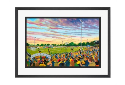 Gander Green Lane Stadium Fine Art Print - Sutton United FC